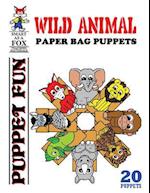 Wild Animal Paper Bag Puppets