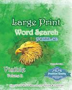 Large Print Word Search Puzzles Visible Volume 3