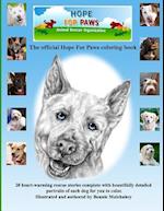 Hope For Paws Official Keepsake Coloring Book - Black and White Version
