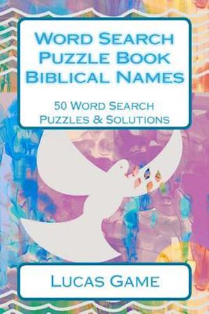 Word Search Puzzle Book Biblical Names