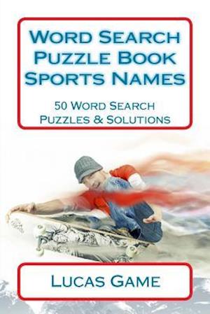 Word Search Puzzle Book Sports Names