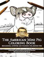 American Mini Pig Coloring Book