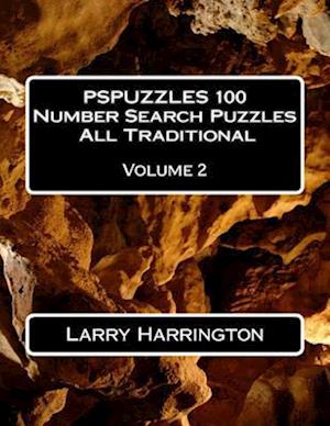 Pspuzzles 100 Number Search Puzzles All Traditional Volume 2