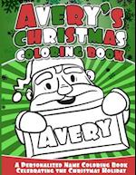Avery's Christmas Coloring Book