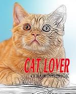 Cat Lover Coloring Book
