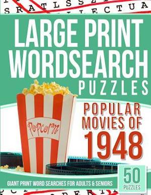 Large Print Wordsearches Puzzles Popular Movies of 1948