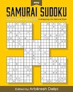 Samurai Sudoku Puzzle Book: 500 Easy Puzzles overlapping into 100 samurai style 