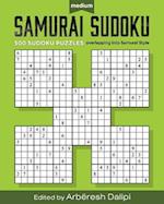Samurai Sudoku Puzzle Book: 500 Medium Puzzles overlapping into 100 Samurai Styl 