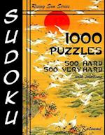 Sudoku 1,000 Puzzles 500 Hard & 500 Very Hard with Solutions