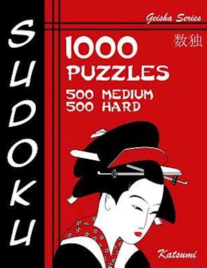 Sudoku 1,000 Puzzles, 500 Medium & 500 Hard