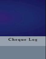 Cheque Log