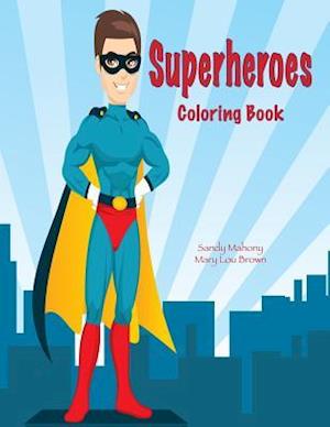 Superheroes Coloring Book