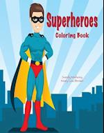 Superheroes Coloring Book