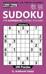 Sudoku Book for Experienced Puzzlers: 200 Puzzles (Volume 5) 