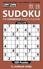 Sudoku Book for Experienced Puzzlers: 200 Puzzles (Volume 10) 