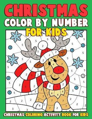 Christmas Color by Number for Kids