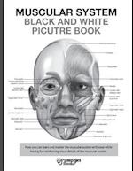 Muscular System Black and White Picture Book