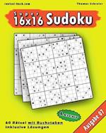 Leichte 16x16 Buchstaben Sudoku 07