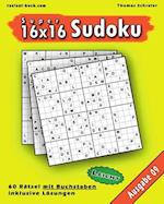Leichte 16x16 Buchstaben Sudoku 09