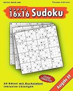 16x16 Super-Sudoku Mit Buchstaben 09