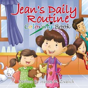 Jean's Daily Routine Coloring Book