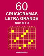 60 Crucigramas Letra Grande - N. 2