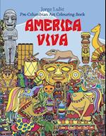America Viva Pre-Columbian Art Colouring Book