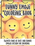 Funny Emoji Coloring Book