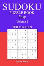 Easy 300 Sudoku Puzzle Book