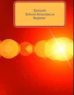 Sabbath School Attendance Register