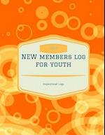 Youth Ministry New Members Log