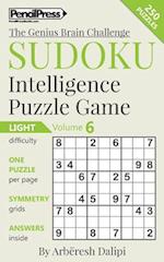 Sudoku Puzzle Books Volume 6. Light. Sudoku Intelligence Puzzle Game