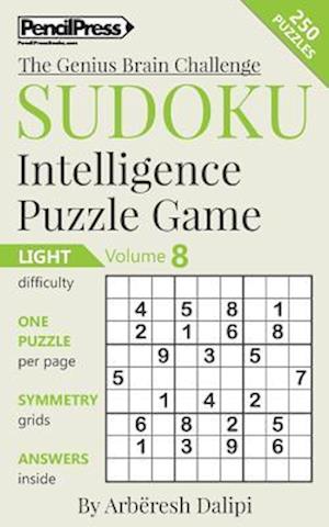 Sudoku Puzzle Books Volume 8. Light. Sudoku Intelligence Puzzle Game