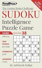 Sudoku Puzzle Books Volume 38. Hard. Sudoku Intelligence Puzzle Game