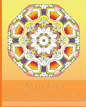 Love Passion Mandala Coloring