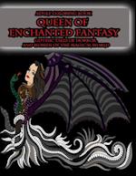 Adult Coloring Book Queen of Enchanted Fantasy Gothic Tales of Horror