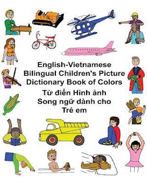 English-Vietnamese Bilingual Children's Picture Dictionary Book of Colors