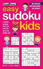 Easy Sudoku Puzzles Book for Kids: 100 first Puzzles for Children Puzzlers 