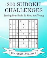 200 Sudoku Challenges - Very Hard - Volume 7