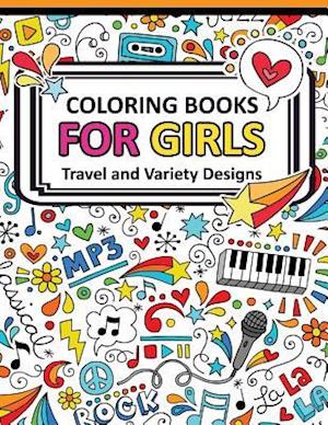 Coloring Book for Girls Doodle Cutes