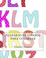 Alfabeto en espanol para colorear