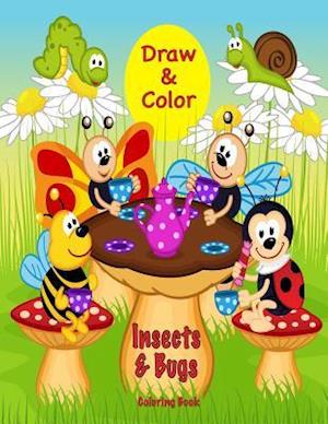 Draw & Color Insects & Bugs Coloring Book