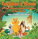 Toddler's Book of the Cutest Jungle Animals in the World - Baby & Toddler Color Books