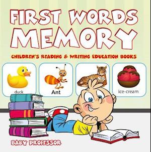 First Words Memory : Children's Reading & Writing Education Books