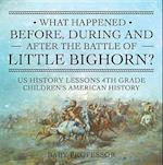 What Happened Before, During and After the Battle of the Little Bighorn? - US History Lessons 4th Grade | Children's American History