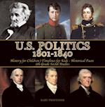 U.S. Politics 1801-1840 - History for Children | Timelines for Kids - Historical Facts | 5th Grade Social Studies