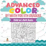 Advanced Color by Math for 5th Graders | Children's Math Books