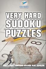 Very Hard Sudoku Puzzles | The Logic Testing Books for Adults