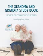 The Grandma and Grandpa Study Book | Senior Crossword Puzzles | Extra Large Print Edition