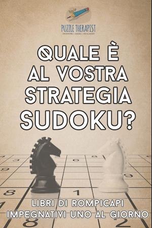 Quale È Al Vostra Strategia Sudoku? Libri Di Rompicapi Impegnativi Uno Al Giorno